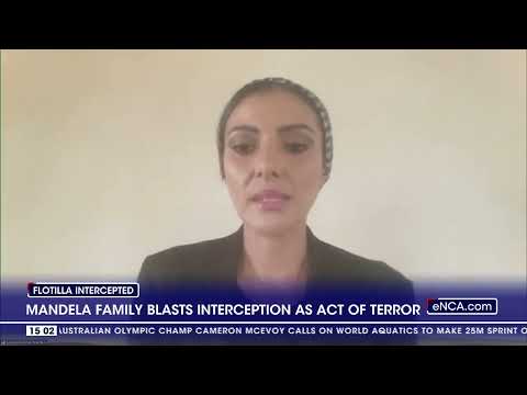 Mandla Mandela’s wife blasts Flotilla interception as act of terror