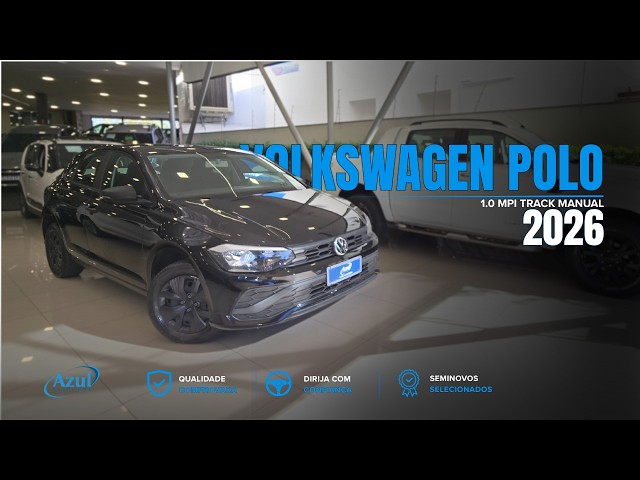 Vídeo VOLKSWAGEN POLO 1.0 MPI TRACK MANUAL