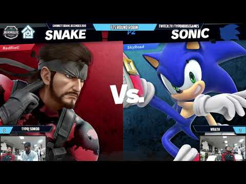 Gwinnett Brawl For the Crown 2019 - Typo| Sonido(Snake) VS Wrath(Sonic)- Round Robin