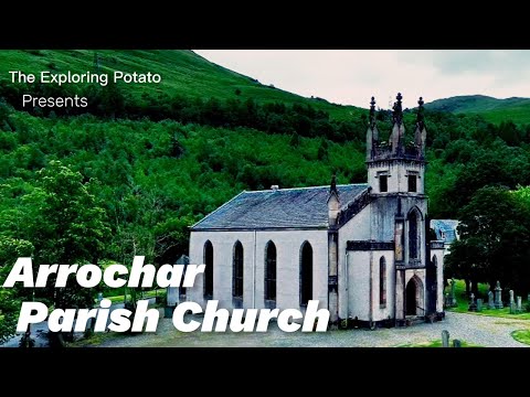 Exploring the Historic Arrochar Parish Church | Stunning Drone Footage | Scotland's Hidden Gem