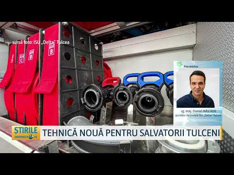 Tehnică nouă pentru salvatorii tulceni