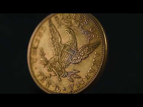 Coin, United States, Coronet Head, $10, Eagle, 1892, U.S. Mint, San Francisco