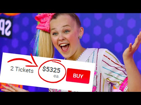 You Won't Believe What Jojo Siwa Tickets Cost..