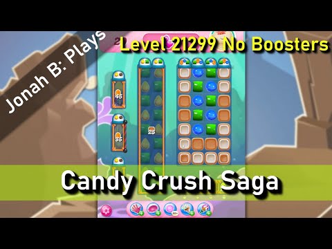 Candy Crush Saga Level 21299 No Boosters