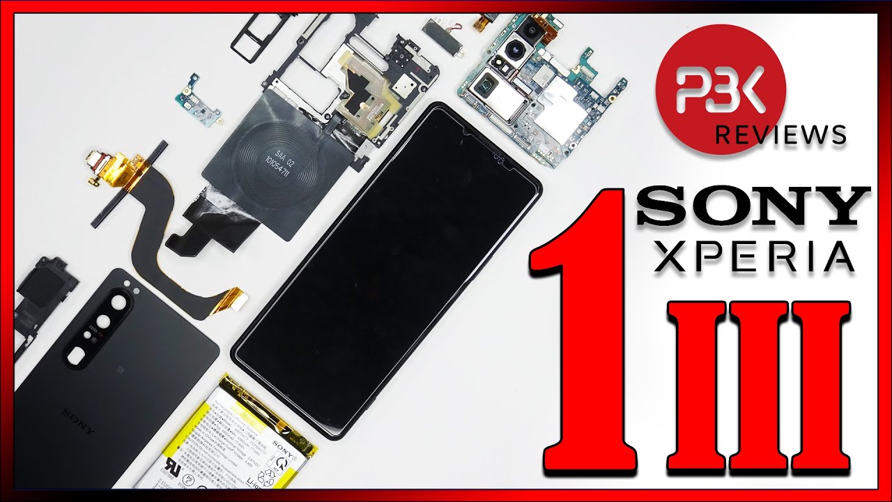 Sony Xperia 1 III Disassembly Teardown Repair Video Review
