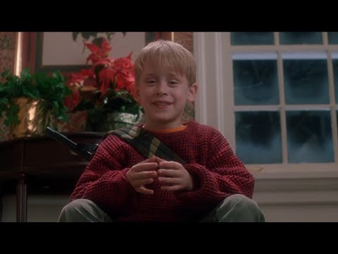 Ladrões invadem a casa | Esqueceram de Mim (1990) Comédia, Cena HD