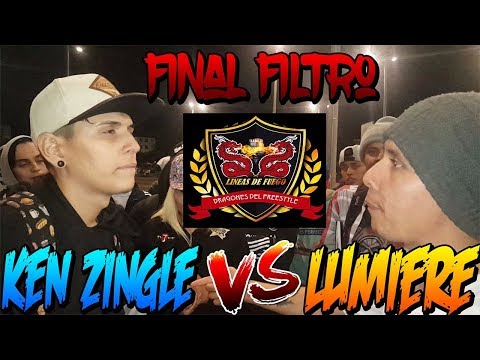 KEN ZINGLE VS LUMIERE/IMPRESIONANTE FINAL/BATALLA DE RAP/DRAGONES DEL FREE/COLOMBIA VS VENEZUELA