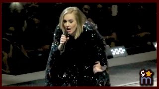 Adele Fangirls Over Simone Biles & Olympics, Calls Out Venue Security - Staples Center 2016