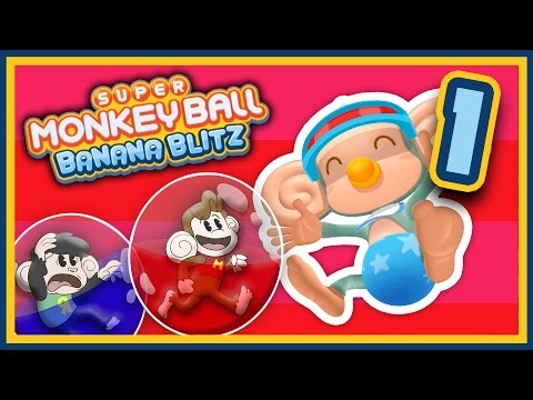 SuperMega Plays SUPER MONKEY BALL: BANANA BLITZ - EP 1: Jewish Bird Brawl