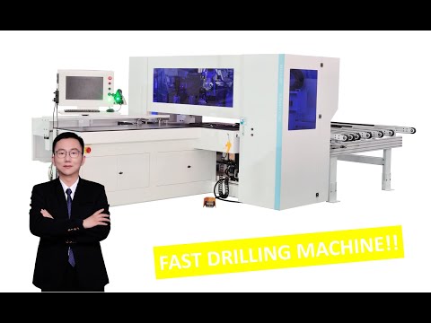 6 side CNC drilling machine