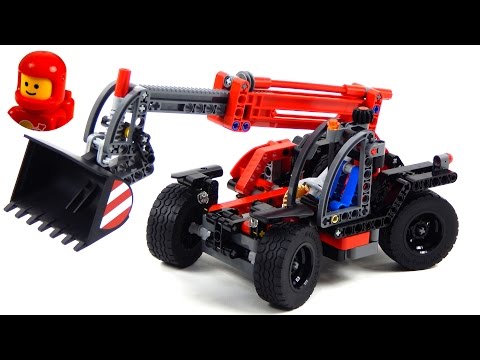 Vidéo LEGO Technic 42061 : Le manipulateur télescopique