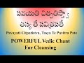 తస్య తే పవిత్ర పతే Tasya Te Pavitra Pate Telugu Script Yajur Veda Ghan