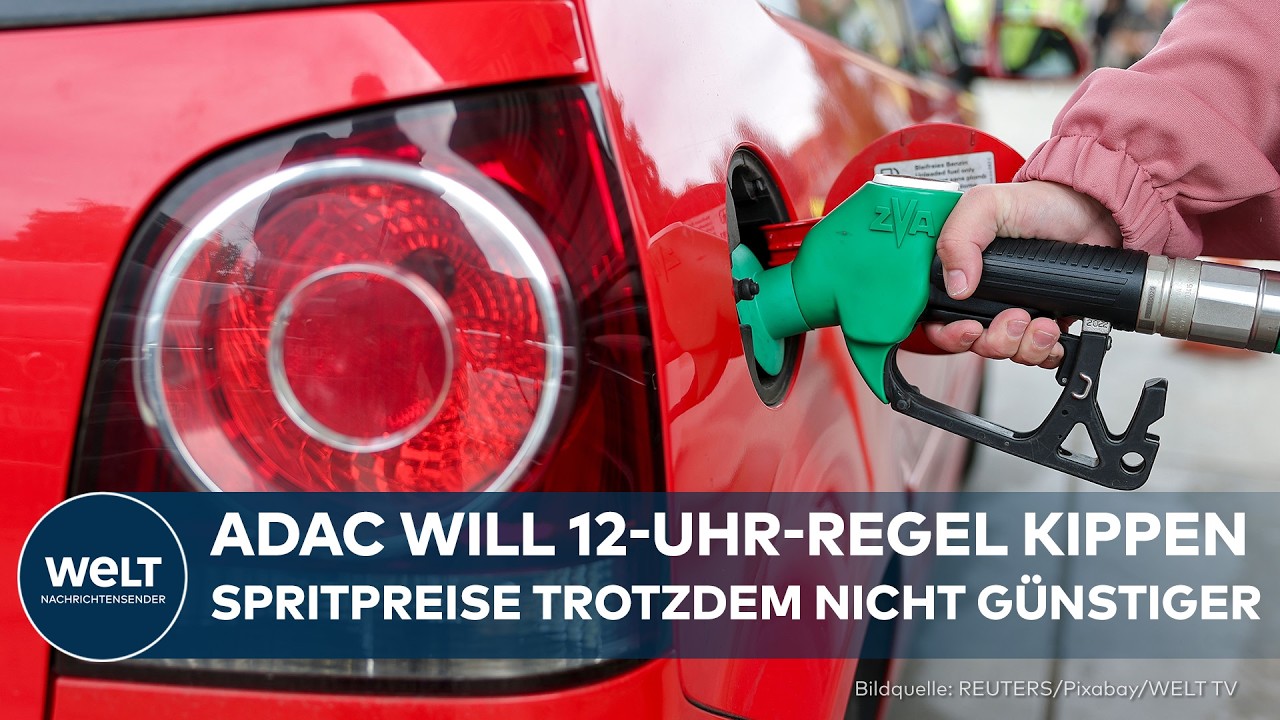 DEUTSCHLAND: ADAC fordert Ende der Zwölf-Uhr-Regel an Tankstellen – Spritpreise nicht gesunken