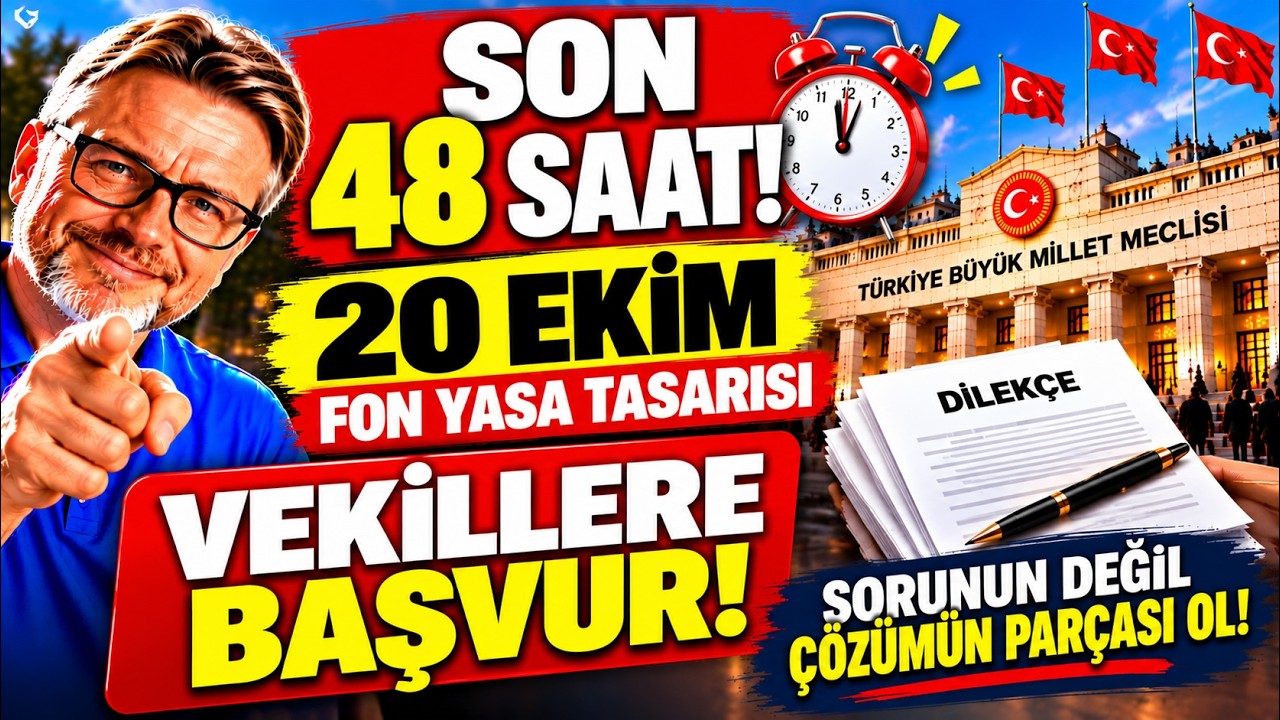 SON 48 SAAT! FON MAĞDURLARI, 20 EKİM ÖNCESİ NE YAPMALI?