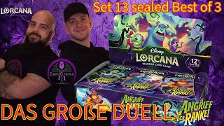 DAS GROSSE SET 13 DECK DUELL !!  | Disney Lorcana Angriff der Ranke Gameplay