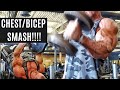Chest And Bicep SMASH!!!! Kevin Frasard Training October 2020