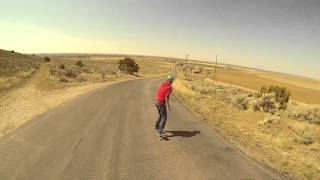 preview picture of video 'Longboarding on the Butte!'