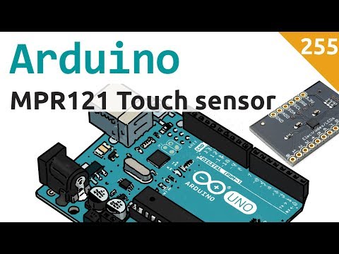 Usare una scheda multi touch mpr121 con Arduino - Video 255