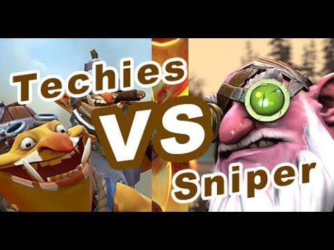 Sniper vs. Techies - Sweet Revenge