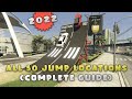 GTA V All Stunt Jump Locations 50 50 Full Guide 2022 REMASTERED