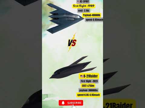 B-2 Spirit vs B-21 Raider | America’s Stealth Evolution💣