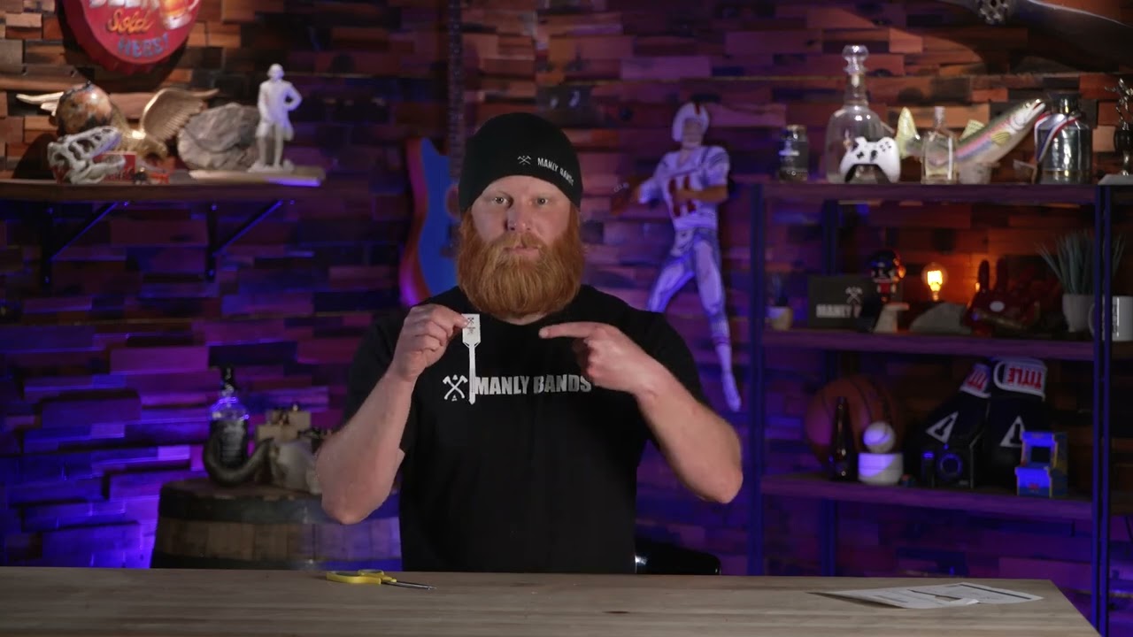 Manly Bands - Printable Ring Sizer