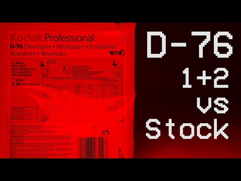 Kodak D-76 Dilution 1+2 vs Stock with Tri-X & Dektol | The Darkroom Knight