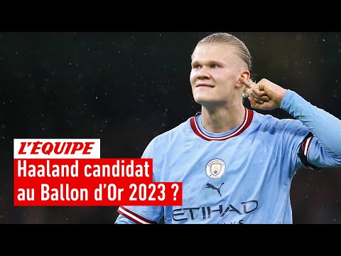 Erling Haaland candidat au Ballon d'Or 2023 