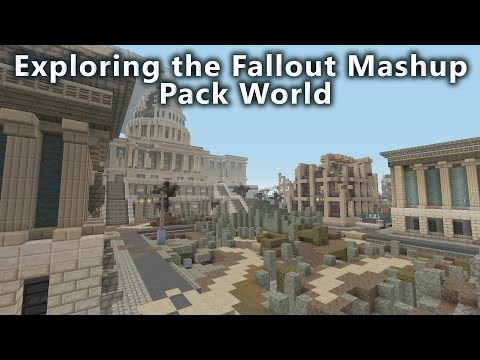 Swordking090 - Minecraft - Exploring the Fallout Mashup Pack World.