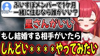 ぶいすぽで一緒に住むなら?や結婚相手を見極める為にやりたいことを語る猫汰つな【猫汰つな/ぶいすぽ/切り抜き】