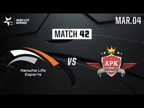 HLE vs APK | Match42 H/L 03.04 | 2020 LCK Spring