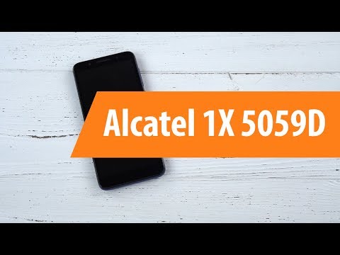 Распаковка смартфона Alcatel 1X 5059D / Unboxing Alcatel 1X 5059D