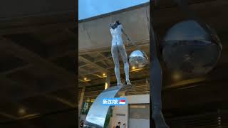 🇸🇬傍晚闲逛新加坡公园【大鹏环游世界】 #环游世界 #新加坡 #新加坡旅行 #东南亚 #东南亚旅游 #旅行vlog #singapore #travelvlog #worldtour #travel