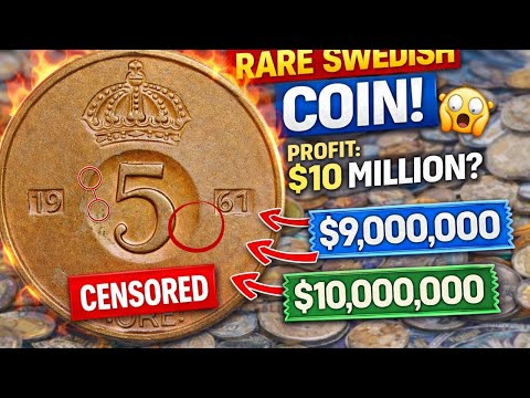 Don’t Ignore This Sweden 5 Öre 1961 Coin | Hidden Value Revealed🔥🔥