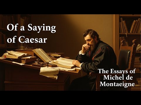 Video thumbnail for Essays of Michel de Montaigne (Chap. 1.53)