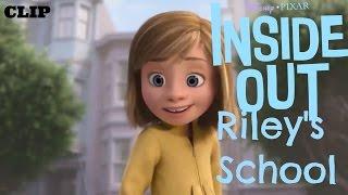 Riley's First Day at School - Disney Pixar - Inside Out - Clip