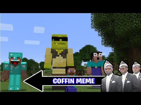 Coffin Meme With Shrek but It's CURSED Part 4 - Minecraft Animation