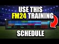 FM24 TRAINING SCHEDULE - Beginners guide