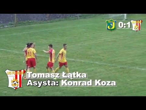 Tomasz Łątka 0:1 (2') 4 kolejka Okręgówki: Jarmuta Szczawnica - Płomień Limanowa