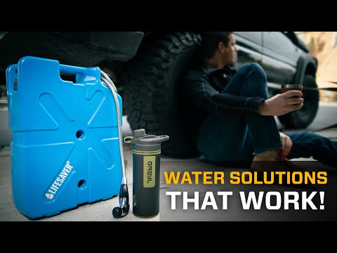 Outdoor Water Purifier | GRAYL and LIFESAVER JERRY CAN