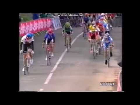 Ivan Basso champion du monde espoirs 1998