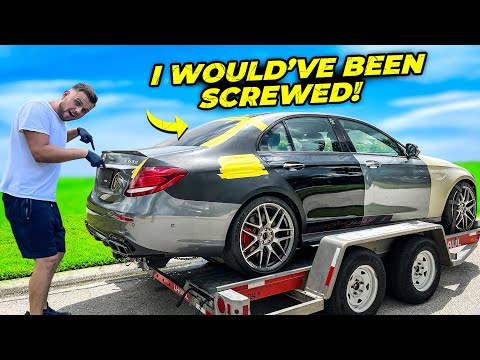 REBUILDING A WRECKED MERCEDES E63 AMG-S | Part 5 I GOT LUCKY!