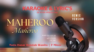 Download lagu Maheroo Maheroo | Karaoke | Nada Rendah Wanita | F Minor mp3 Download lagu Maheroo Maheroo | Karaoke | Nada Rendah Wanita | F Minor mp3