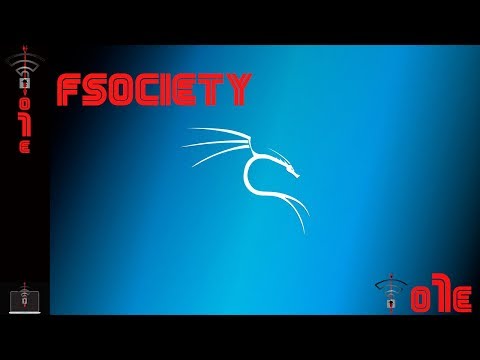 Fsociety + Kali Linux 2017.3 x64