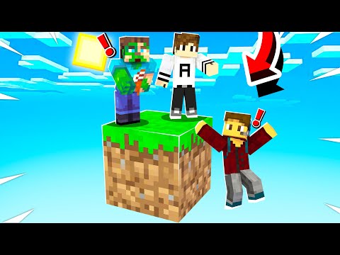 MINECRAFT SKYBLOCK, aber es gibt nur EINEN BLOCK! // (Ft. BeckBroJack und Sirud)
