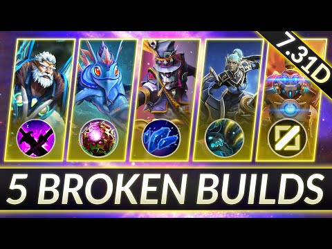 5 NEW BUILDS for ABSOLUTELY FREE MMR in PATCH 7.31D - Hero Tips and Tricks - Dota 2 Guide
