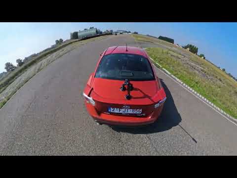 Pushing a Stock GT86 Over its Limits on Track - Abbeville Drifting with Koen