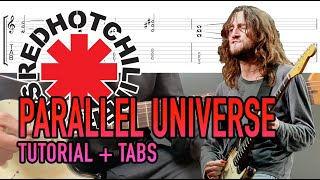 Parallel Universe - Red Hot Chili Peppers (Easy Guitar Lesson + Tab)