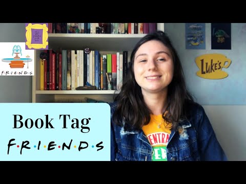 BOOK TAG FRIENDS - Tag literária de uma das melhores séries já feitas