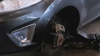 Ford fiesta squeaky brakes